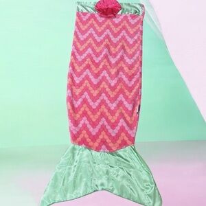 Mermaid tail plush Snuggie Blanket Plush